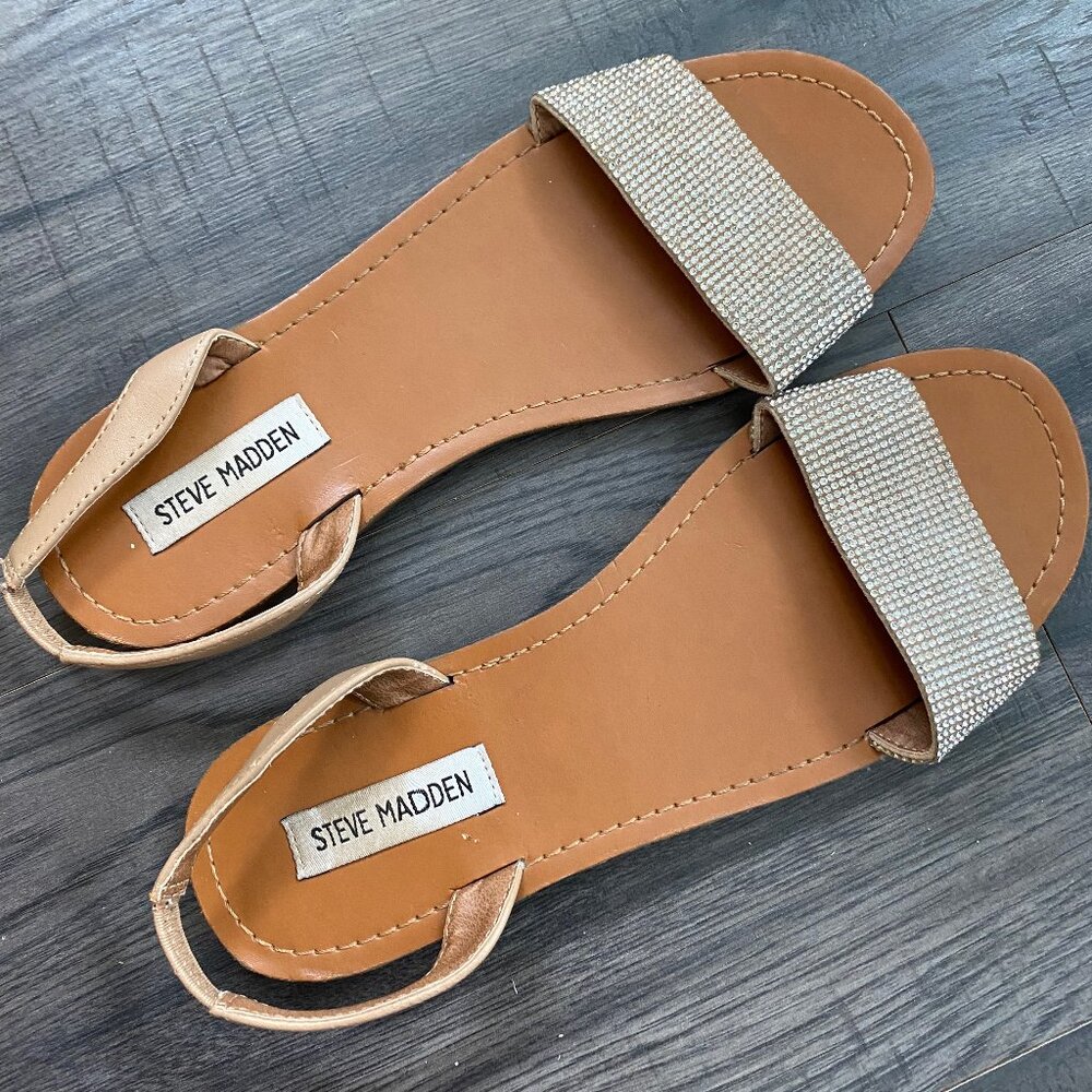 Steve Madden Sandals, strapped, Size 9
